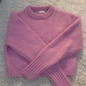 Pink Zara sweater never worn